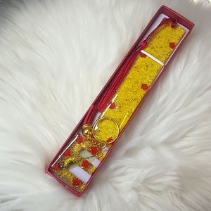 Resin bookmark & letter E